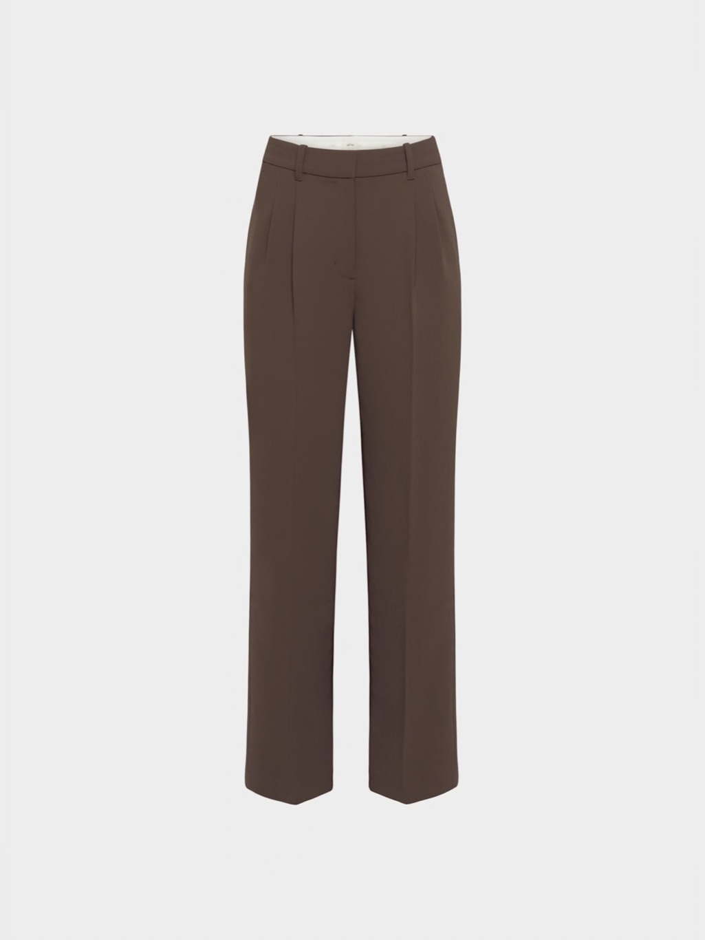 Nwt New Aritzia Wilfred The Effortless Pant In Rich Mocha Brown Size 8 Tall